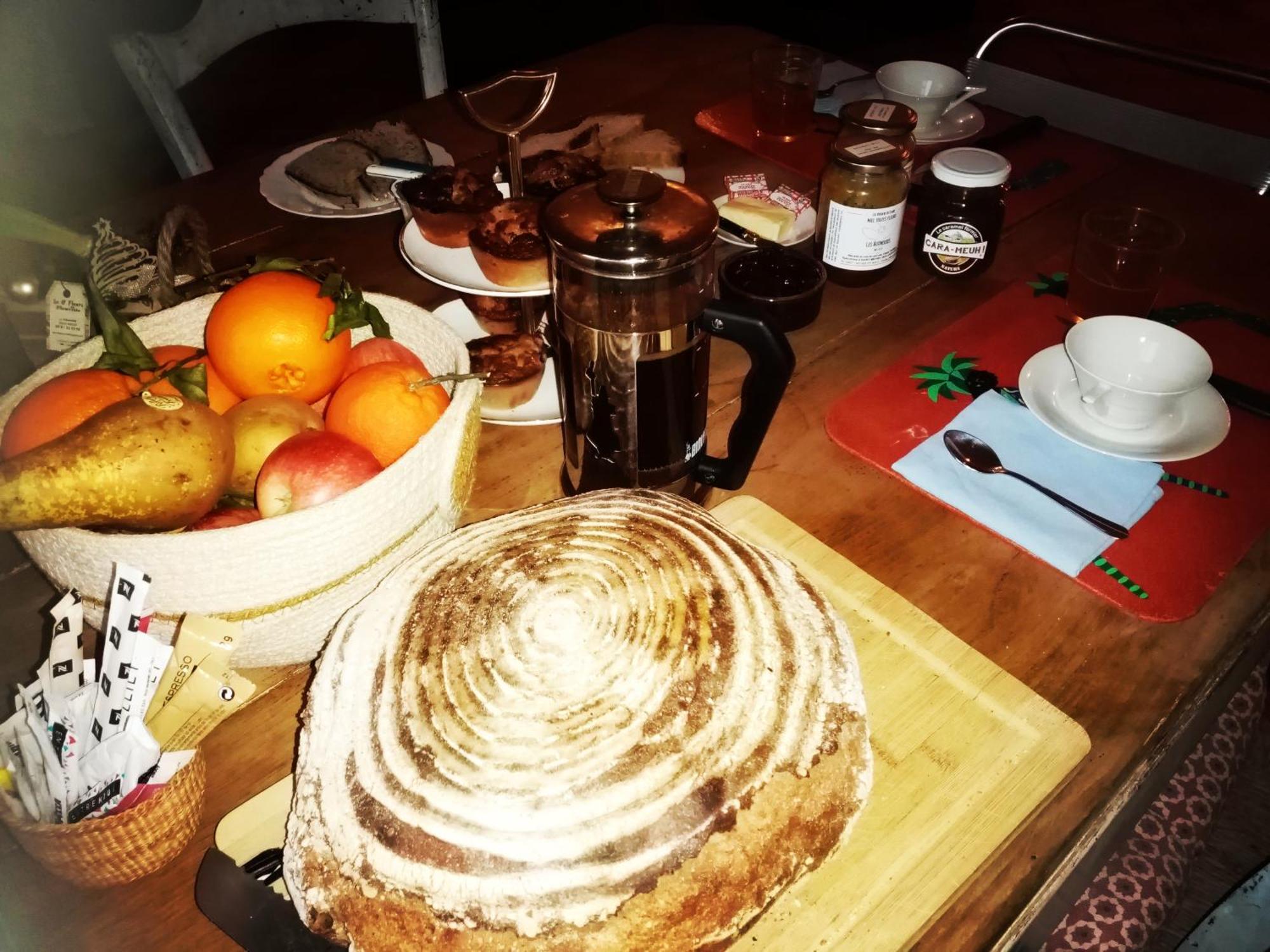 La Campagne Au Bord De La Mer, Chambre Chez L'Habitant Champeaux Exterior foto